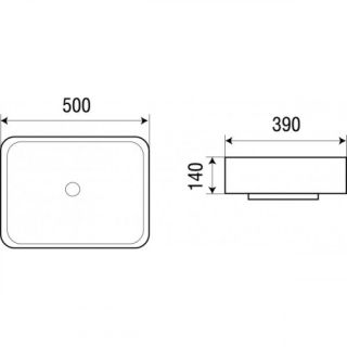 Раковина подвесная WW SK Арт. ELBACH 2195 10000003851